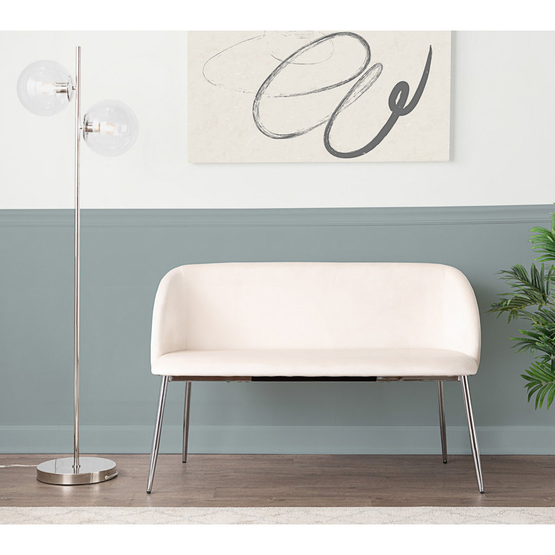 Banc moderne avec dossier