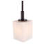 Luminaire suspendu carré 1 lumières Thiede-881431816-884797479