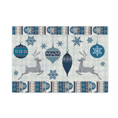 Simply Winter 18" x 12" Placemat