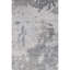 Abstract Area Rug in White-70373321