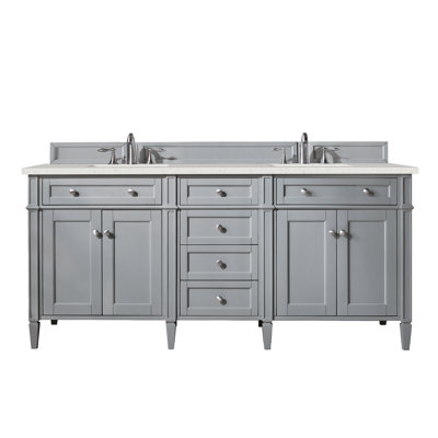 Brittany 72" W Double Vanity