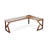  Walnut L-Shaped Solid Wood desks-108609705-108609709