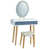 Brun / blanc / bleu est en rupture de stock