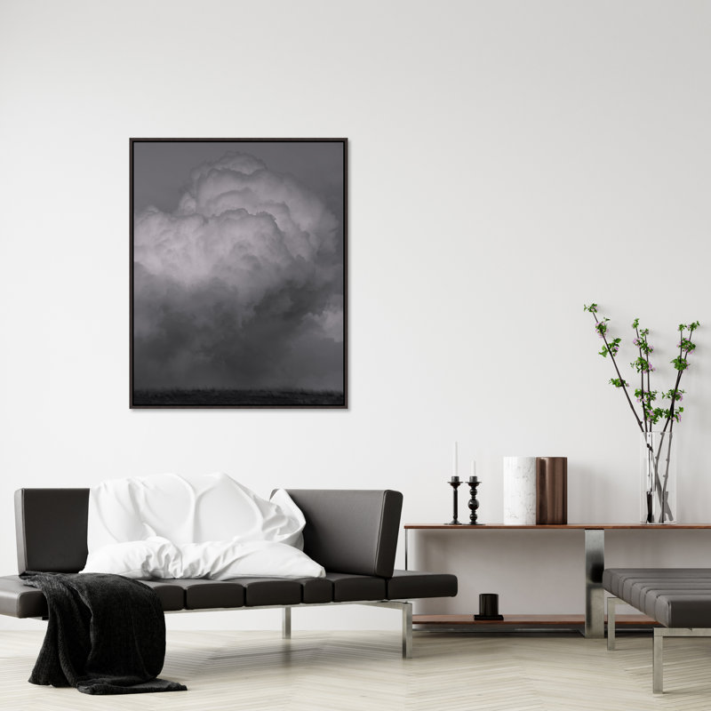Cloudy Mind Print by Ryan Walsh, Image Brush Gel, 51.75" H x 41.75" W