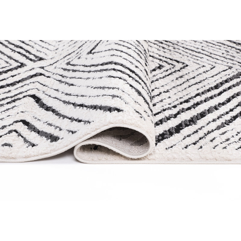 Odena Collection Transitional Abstract Area Rug, Rectangle 2' x 3'