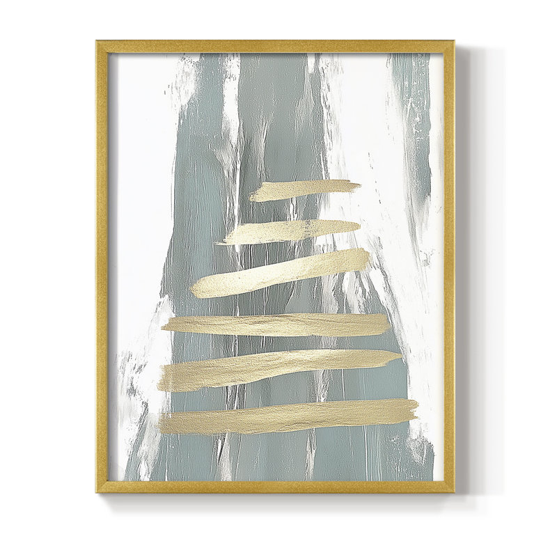 «Christmas Holiday Art DCCDXIX», reproduction d'art encadrée - bois massif, H 11 po x l 9 po, Doré