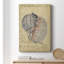 Seashell Ephemera V - impression sur toile tendue-2128606742