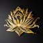 Décoration murale 3D Mandala Lotus en métal-101575660-101575659