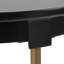 Table d'appoint en métal et bois-1273667765
