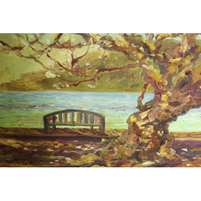 Background Garden - Wrapped Canvas Painting