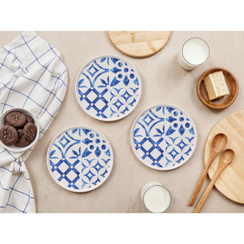 Ensemble d'assiettes à dessert (6 pièces)