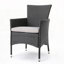 Chaise d'extérieur en osier PE-1796980338