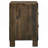 Rustic Golden Brown 2-Drawer Nightstand