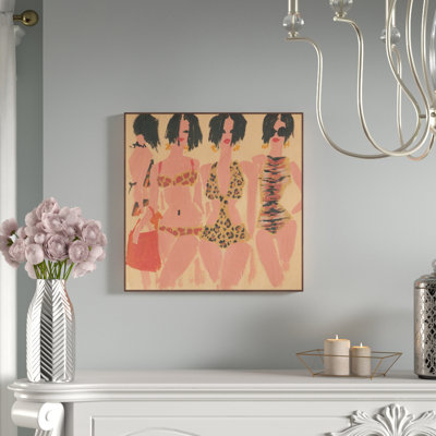 " Animal Print Swimwear " Painting Print