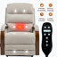 Fauteuil inclinable électrique en chenille Power Beige-721058570