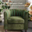 Fauteuil demi-tonneau rembourré avec repose-pieds 27,4 po Torince-961691189-961691190
