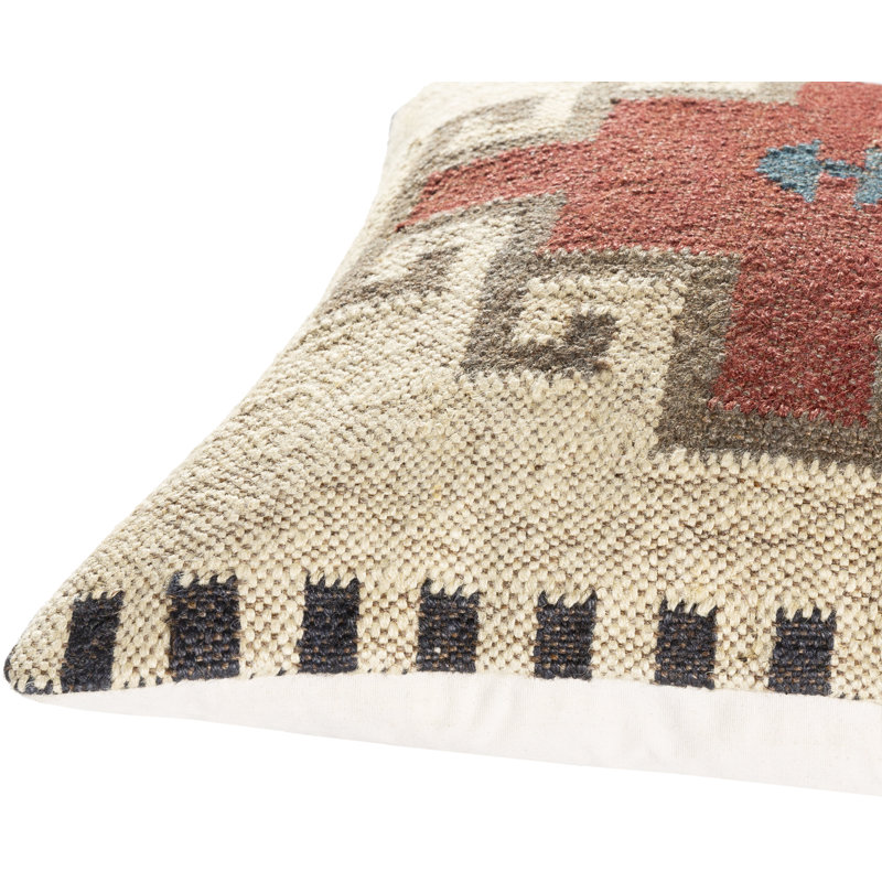Housse de coussin décoratif, 18 po x 18 po, Polyester/ bourre en polyester