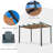 Outdoor 10 Ft. W Metal Patio Gazebo