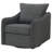 Kaisen Upholstered Swivel Armchair-58535612
