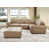 Khaki Brown Faux Leather