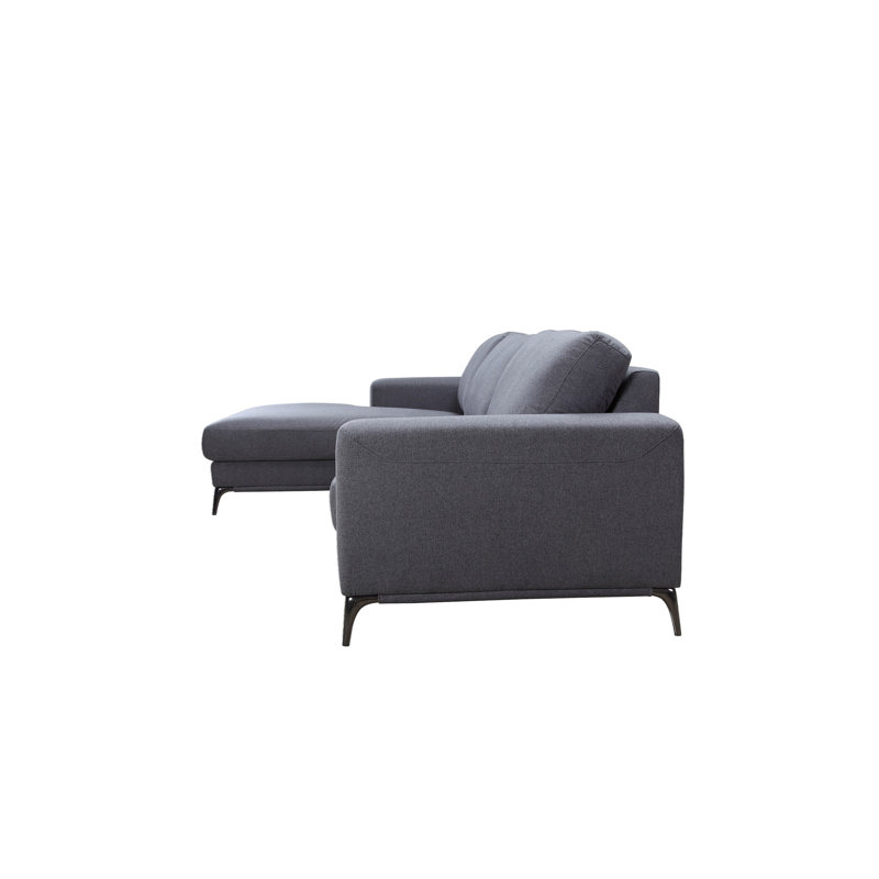 L-Shaped Sectional Couches For Living Room,  Minimalist Style Modular Sofa
