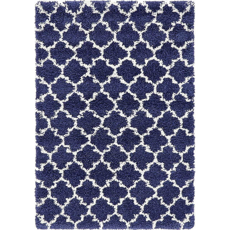 Burkart Shag Area Rug, Rectangle 122 x 183cm
