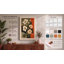 Study in Terracotta Botanical 1 Piece Wrapped Canvas Wall Art-1664971033-1664971039