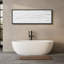 «White Abstract Elegant Minimalist», reproduction sur toile-98042450-111176837