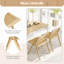 Ensemble de 4 chaises de salle à manger Bayou Breeze-2146994470