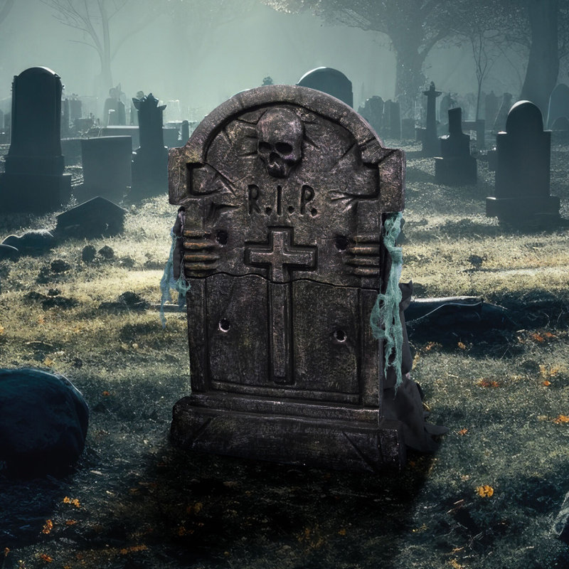 Lève-pierre Zombies Haunted Hill Farm par Tekky