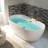 67" x 31.5" Freestanding Soaking Acrylic Bathtub-94318924-100481073