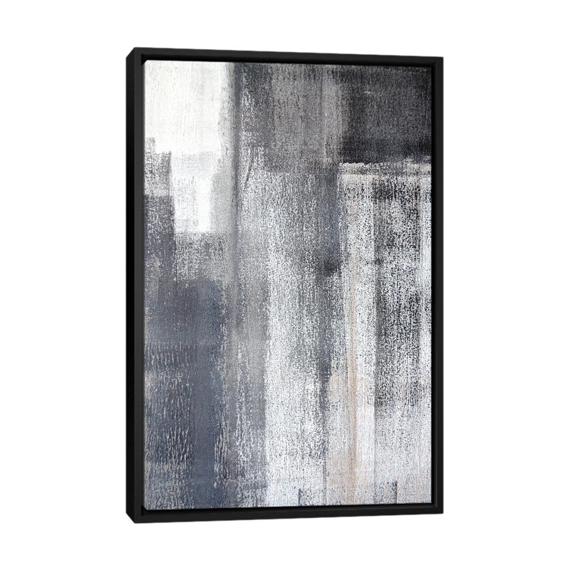 " Downpour " by CarolLynn Tice, 26" H x 18" W x 1.5" D, Black Framed Canvas, No Mat