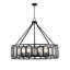  Lustre 10 lumières en noir mat Deandre