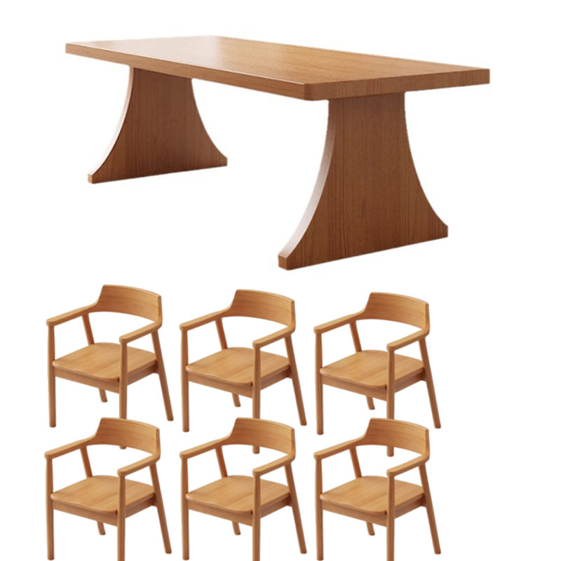 Table de salle à manger Modern, H 29,5 po x L 70,9 po x l 31,5 po