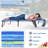 Miltrud Outdoor Metal Chaise Lounge