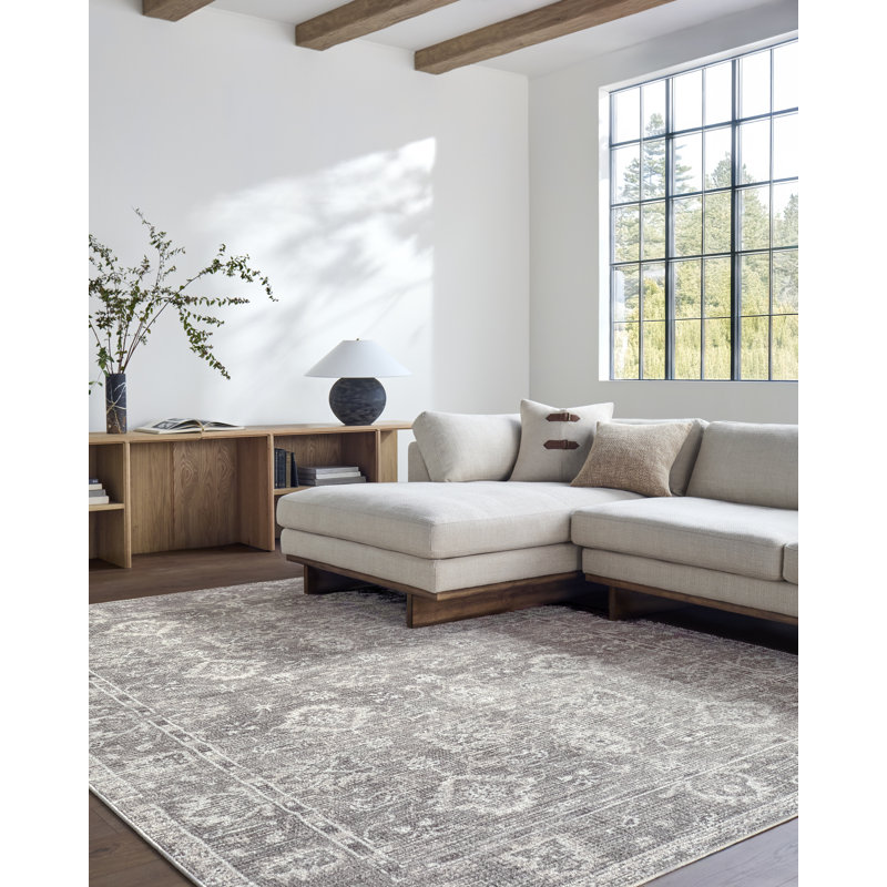 Galey Alix x Livabliss Collins Avenue II Indoor Machine Woven Area Rug, Rectangle 9'1" x 12', Brown