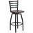 Lomonaco Swivel Counter Stool with Metal Frame-33495677