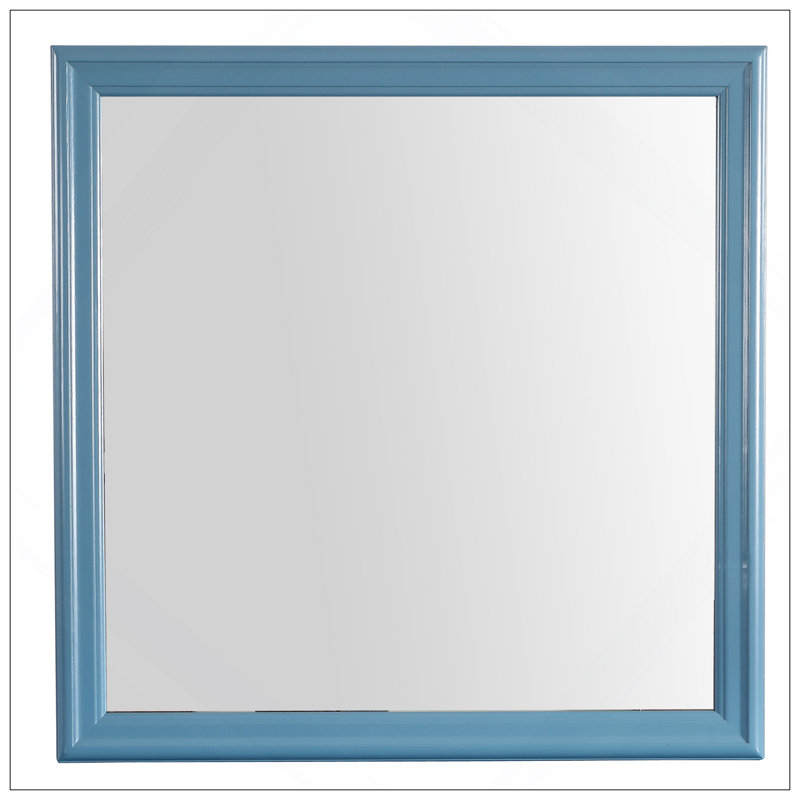 Teal Mirror, Modern And Stylish With Low Distortion Glass For Accurate Reflections