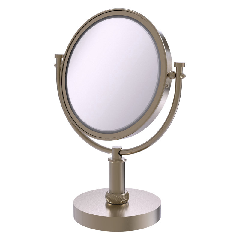 Mooresville Metal Mirror, Antique Pewter, 3x
