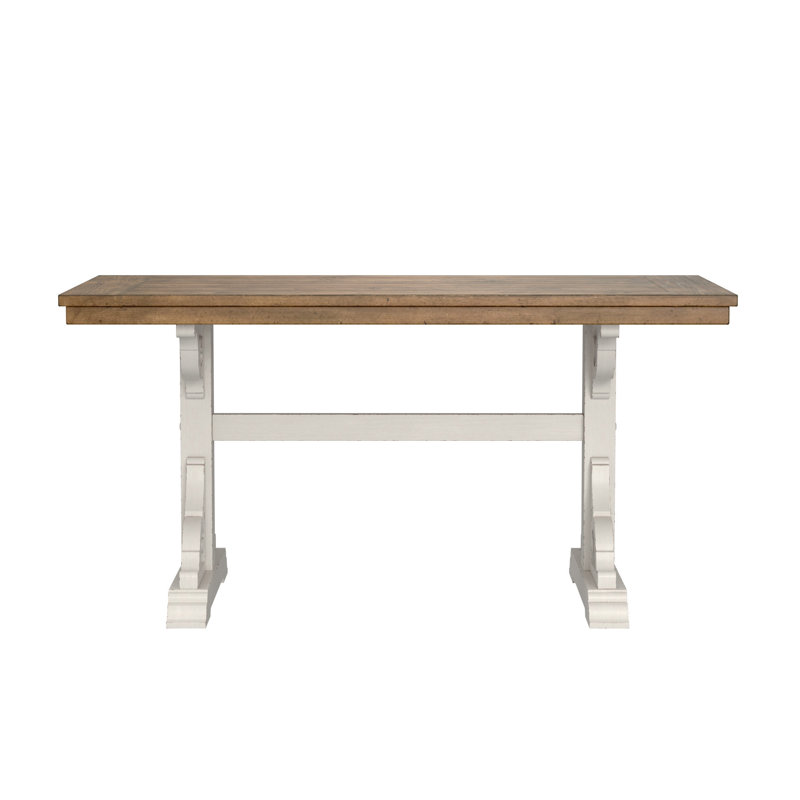 Et table de rassemblement à tréteaux (table seulement), H 36 po x L 74 po x l 32 po