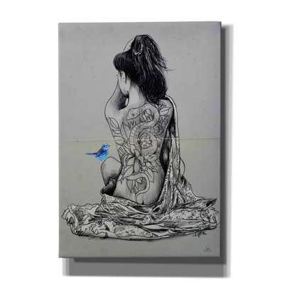 «Hope And The Serpent» par Loui Jover, toile, art mural