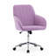 Chaise de bureau moderne et ajustable avec coussin moelleux, pieds en métal-1457758322