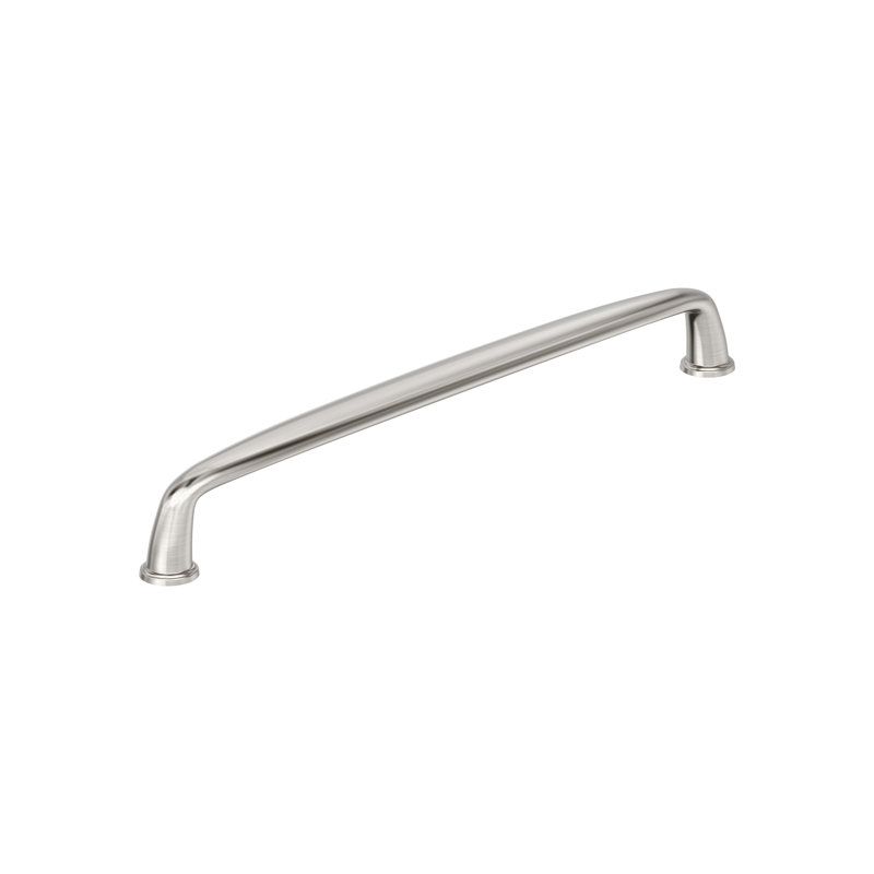 Poignée barre Kane, Nickel satiné, 8 13/16"