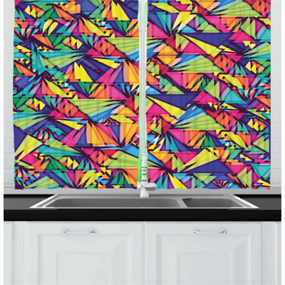 Pointed Kitchen Curtain