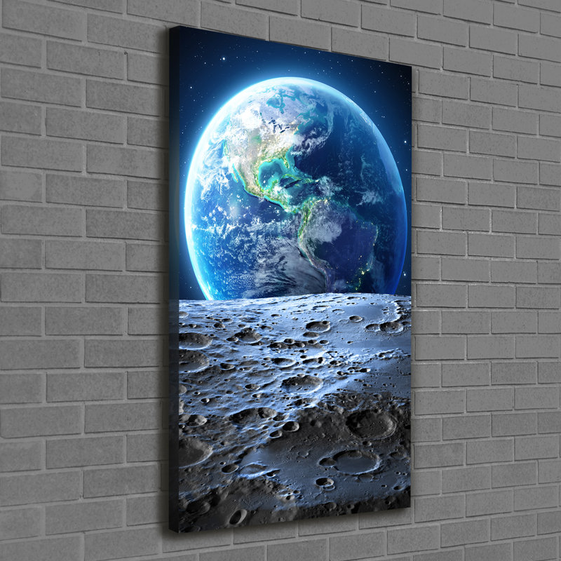 Planet Earth - Wrapped Canvas Print