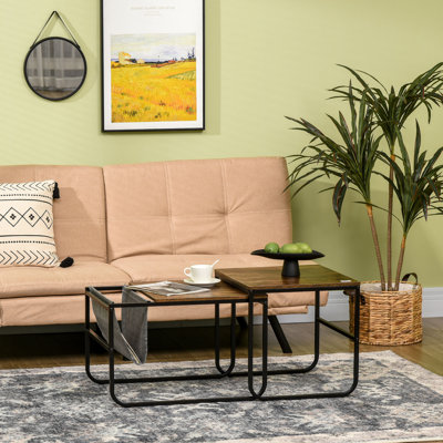 2 tables gigognes avec rangement Frame