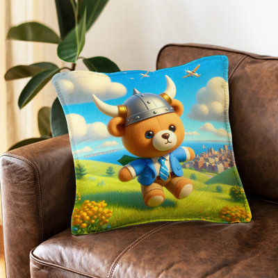 Abstract Throw Pillow