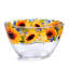 Bol à salade en verre Sunflowers