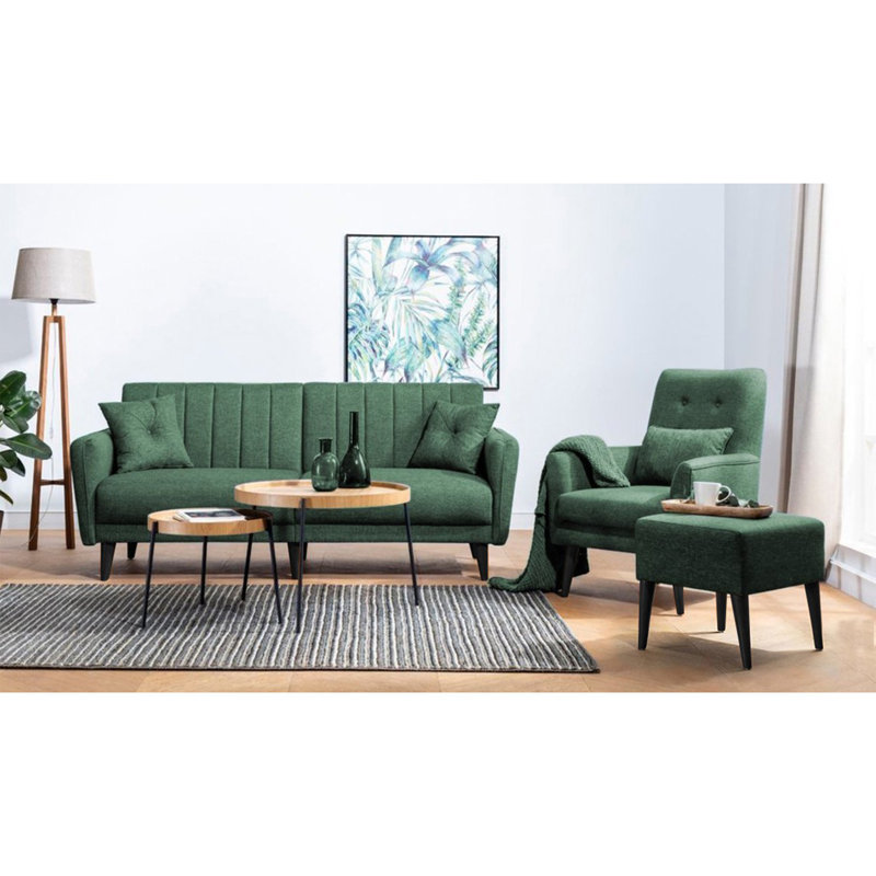 Sky 2 - Piece Living Room Set, Green