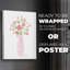 Boho Pinwheel Bouquet I - Impression sur toile seulement - NON-CADRE